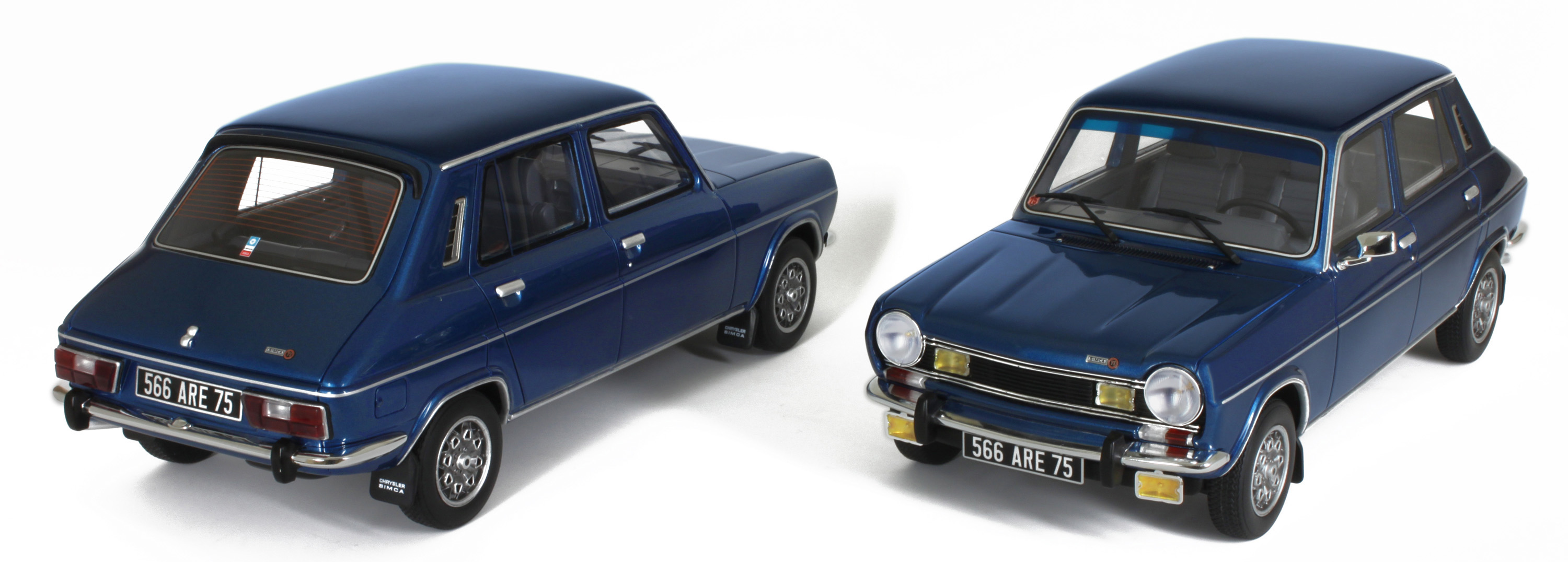 OTTO mobile SIMCA 1100 Ti Bleu ミニカー 1/18 OTTO mobile SIMCA 1100 Ti Bleu ミニカー 1/18 Simca 1100 Ti